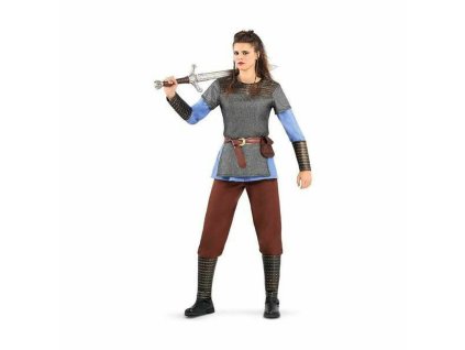 Kostým pre dospelých My Other Me Žena Viking Gaštanová (Veľkosť S)