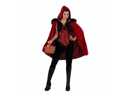 Kostým pre dospelých My Other Me Black jungle Červená čiapočka (Veľkosť S)