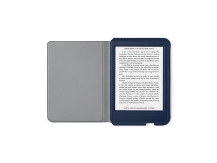 Folio puzdro na čítačku e-kníh 6" Kobo Clara 2E Rakuten Basic SleepCover Modrá