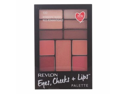 Paletka dekoratívnej kozmetiky Eyes Cheeks + Lips Revlon (Farba 200 - Seductive Smokies)