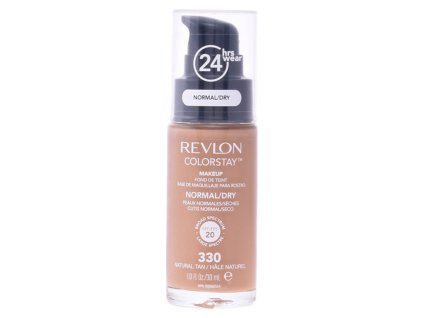 Tekutý make-up Colorstay Normal/Dry Revlon (Farba 330 - Natural Tan - 30 ml)