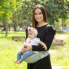 Bedrový nosič dieťaťa s vreckami Seccaby InnovaGoods (0 - 36 mesiacov)