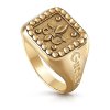 Pánsky prsteň Guess UMR70005-64 Nerezová oceľ Zlatá (Veľkosť 24)