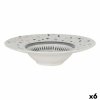 Sada tanierov na cestoviny a rizoto La Mediterránea Barroc Porcelán (ø 28 x 6,8 cm) (6 ks)