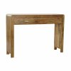Konzolový stolík DKD Home Decor Prírodná Agátové drevo (110 x 27 x 76 cm)