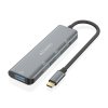 USB hub Aisens A109-0762 USB-C USB-A Sivá (4 porty)