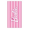 Detská plážová osuška Barbie Ružová 100 % polyester (70 x 140 cm)