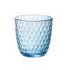 Sada pohárov Bormioli Rocco Slot Sklo S členitosťou Modrá (290 ml) (6 ks)