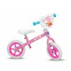 Detský balančný bicykel bez pedálov Peppa Pig 10" Ružová (+ 2 roky)