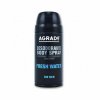 Sprejový dezodorant pre mužov Agrado Fresh Water (210 cc)