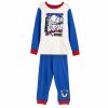 Detské pyžamo unisex Sonic Bavlna Modrá Viacfarebná
