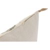 Dekoračný vankúš so strapcami Home ESPRIT Boho Tropický Béžová Prírodná (45 x 45 x 5 cm)