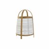 Stolná lampa DKD Home Decor Orientálny Ľan Bambus Biela 220 V 40 W (32 x 32 x 45.5 cm)