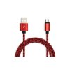 Kábel USB na micro USB Wirboo W606 Červená (2,5 m)