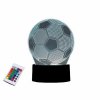 LED lampa s diaľkovým ovládaním iTotal Football 3D Viacfarebná