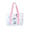 Plážová taška Minnie Mouse Ružová Zelená (47 x 33 x 15 cm)