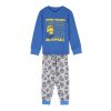 Detské pyžamo Minions Bavlna Modrá