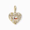 Dámsky prívesok Thomas Sabo IC12365-565-7 Prague Mincové striebro Zlatá (2 cm)