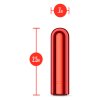 Vibrátor typu bullet Blush Kool Vibes ABS Dobíjateľný 5 rýchlostí 10 úrovní vibrácií Červená (Ø 1,8 cm)