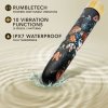 Vibrátor typu bullet Blush The Collection Deep Rumbly Vibrations ABS Dobíjateľný 10 úrovní vibrácií 5 rýchlostí Viacfarebná (Ø 2,5 cm)