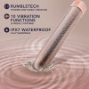 Vibrátor typu bullet Blush The Collection Deep Rumbly Vibrations ABS Dobíjateľný 10 úrovní vibrácií 5 rýchlostí Ružová (Ø 2,5 cm)