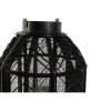 Svietnik Home ESPRIT Koloniálny štýl Kov Čierna (26,5 x 28 x 26,5 cm)