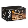 Sada pohárov na brandy a koňak Vivalto R3708/BHZ6 Sklo Transparentná (500 ml) (10 x 15 x 10 cm) (6 ks)