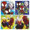 Sada 4 puzzle Educa Dino Spidey (+ 3 rokov)