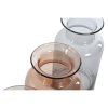 Váza Home ESPRIT Moderný Sklo Zelená Jantárová Modrá (14,5 x 14,5 x 26,5 cm) (3 kusov)