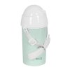 Detská fľaša cez rameno s vrchnákom a slamkou Miffy Menta PVC Mätová (500 ml) (7,3 x 19,5 x 7,3 cm)