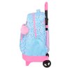 Školská taška na kolieskach Vicky Martín Berrocal Paraíso Modrá Ružová (33 x 45 x 22 cm)