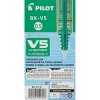 Guľôčkové pero na tekutý atrament Pilot V-5 Hi-Tecpoint Zelená 0,5 mm (Pack 12 ks)