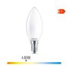 Led žiarovka Philips Sviečka Biela F 40 W 4,3 W E14 470 lm 3,5 x 9,7 cm (4000 K)