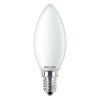 Led žiarovka Philips Sviečka Biela F 40 W 4,3 W E14 470 lm 3,5 x 9,7 cm (6500 K)