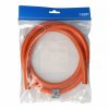 Hadica na propán bután EDM Butaflex 2 svorky Dvojitá vrstva Oranžová (Ø 9 x 15 mm) (1,5 m)