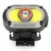 LED čelovka EDM 7 W 500 lm 200 lm Čierna