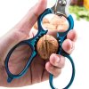 Kuchynské nožnice a luskáčik na orechy 2 v 1 3 Claveles 8" Nerezová oceľ Modrá Viacúčelové