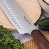 Santoku nôž 3 Claveles Oslo Nerezová oceľ Drevo (17,5 cm)