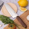 Santoku nôž 3 Claveles Oslo Nerezová oceľ Drevo (17,5 cm)