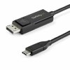 Adaptér USB C na DisplayPort Startech CDP2DP1MBD Čierna 1 m