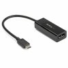 Adaptér USB C (male) na DisplayPort 1.4 (female) Startech CDP2DP14B Čierna