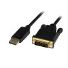 Adaptér DisplayPort na DVI Startech DP2DVIMM3BS Čierna 90 cm