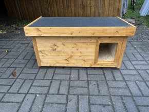 Zateplená psí bouda 50x100 cm