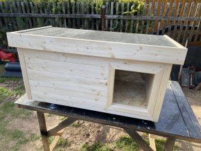 Zateplená psí bouda 60x120 cm