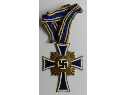 Miniatura Čestného kříže německé matky (bronz)