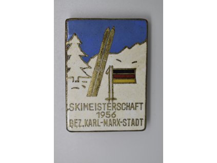 Lyžařské mistrovství Saská Kamenice 1956