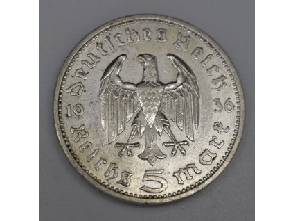 5 Reichsmark 1936 A