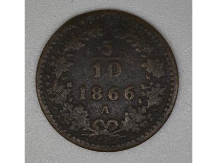 5/10 Kreuzer 1866 A