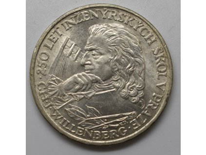 10 Koruna 1957 "250 let inženýrských škol v Praze"