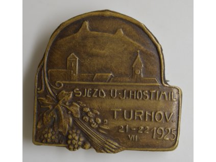 Sjezd Ústřední jednoty Hostimil Turnov 1925